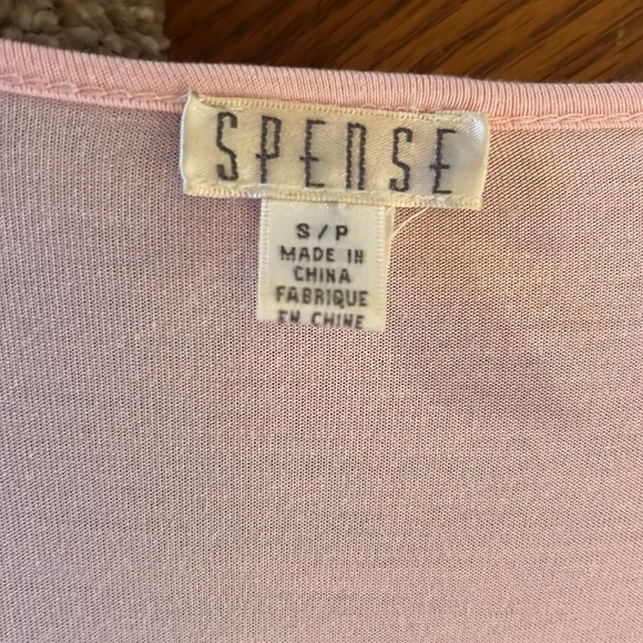 Gorgeous light pink scoop neck top by Spence. Size SP. - Picture 2 of 5